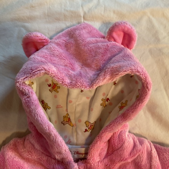 Winnie the Pooh Infant Girl Size 12 Months Fleece Coat Jacket - Picture 5 of 11